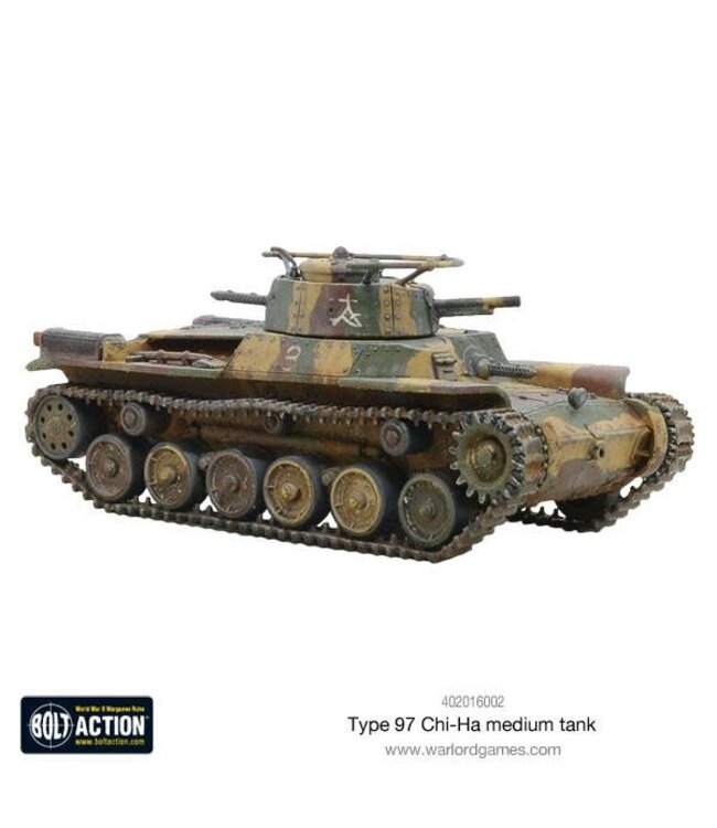 Bolt Action Chi-Ha Japanese tank