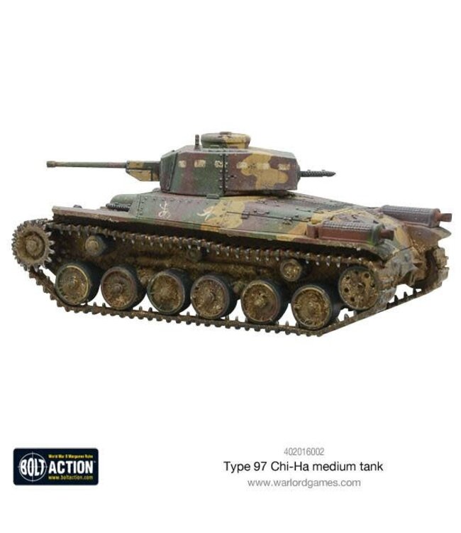 Bolt Action Chi-Ha Japanese tank