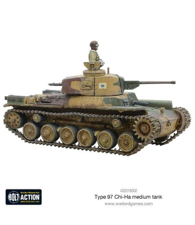 Bolt Action Chi-Ha Japanese tank