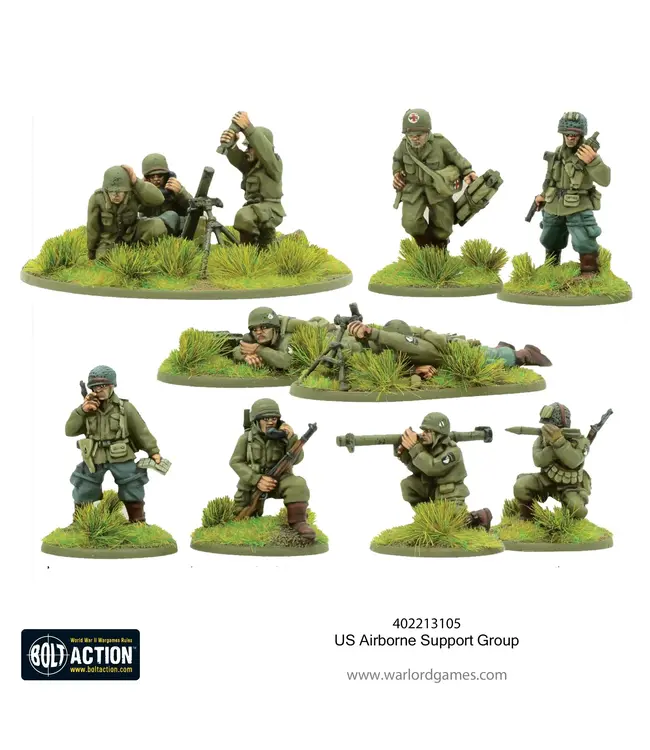 Bolt Action US Airbourne support group (1944-45)