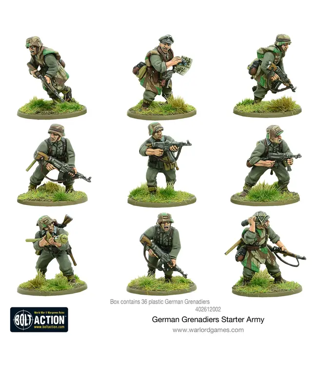 Bolt Action German Grenadiers Starter Army