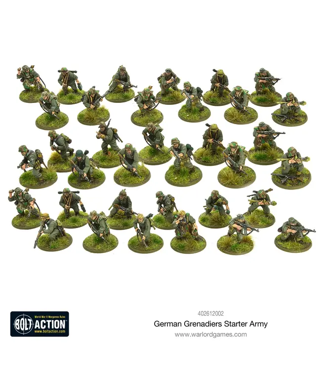 Bolt Action German Grenadiers Starter Army