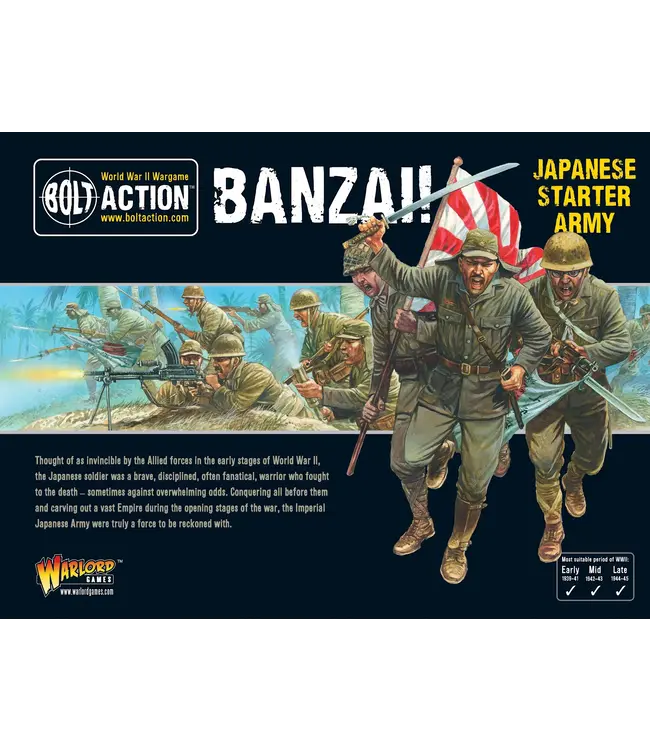 Bolt Action Banzai! Japanese Starter Army