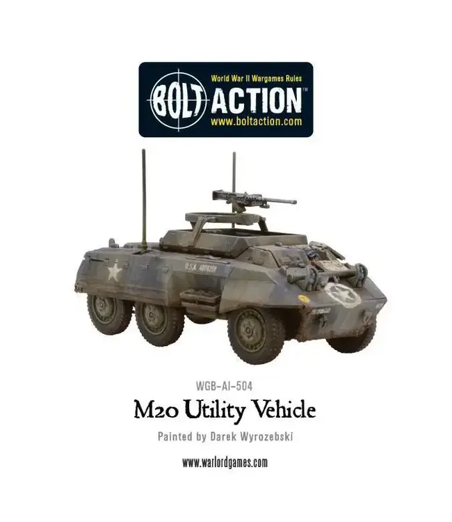 Bolt Action M8/M20 Greyhound Scout Car
