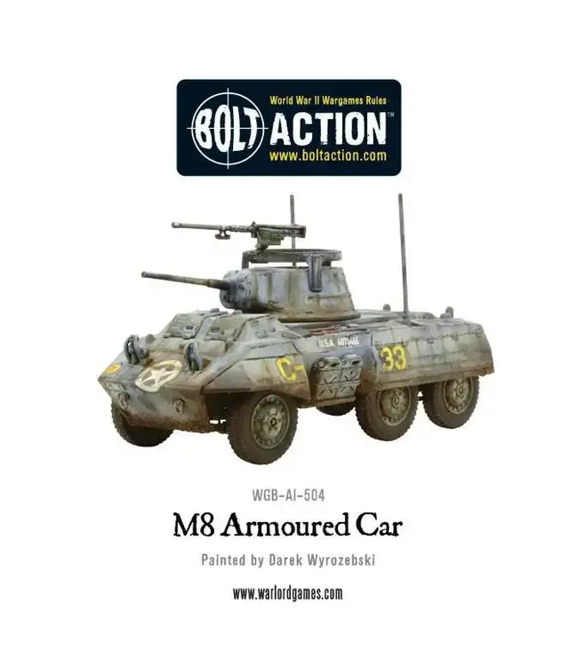 Bolt Action M8/M20 Greyhound Scout Car