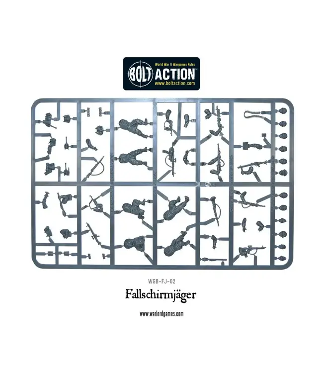 Bolt Action Fallschirmjager (German Paratroopers)