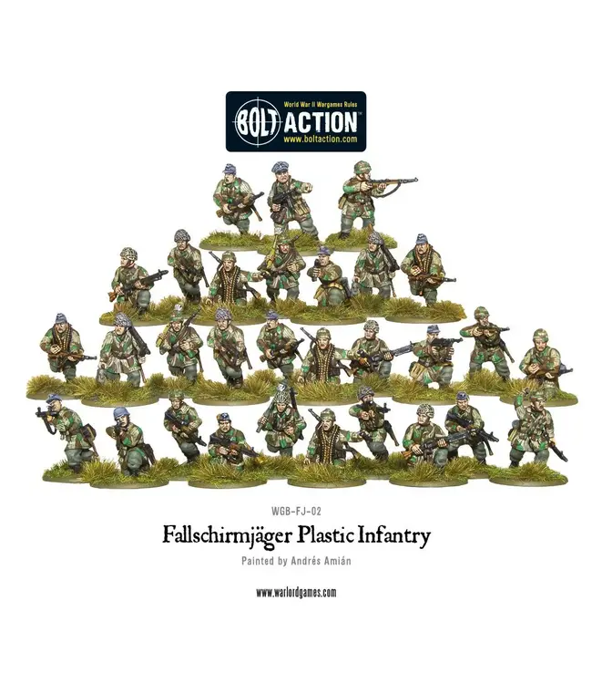 Bolt Action Fallschirmjager (German Paratroopers)