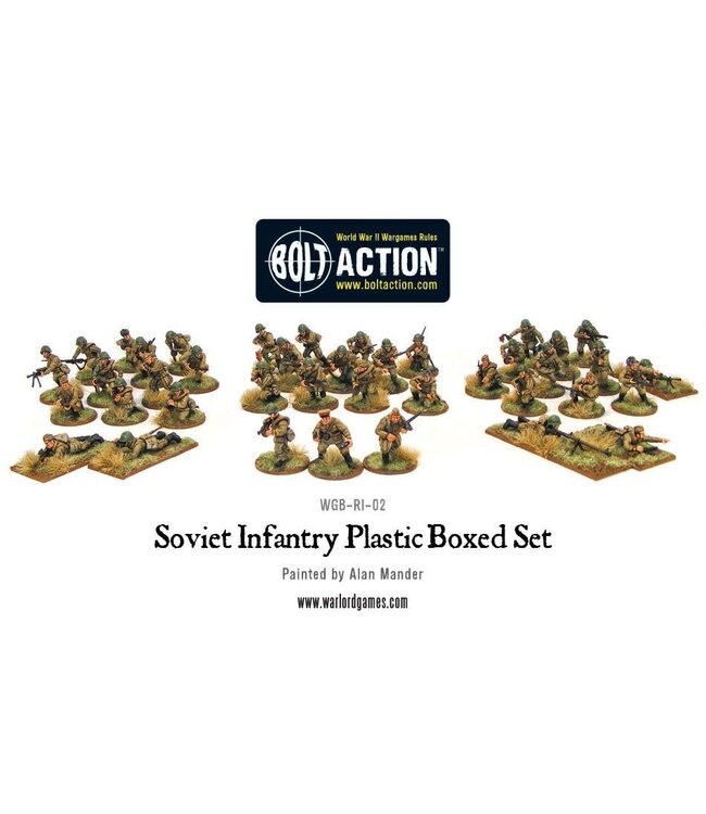 Bolt Action Soviet Infantry
