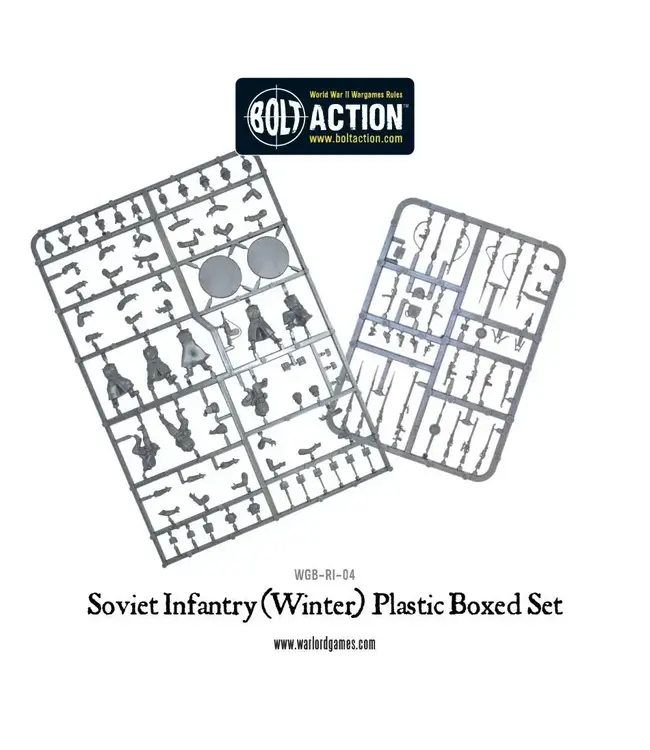 Bolt Action Soviet Winter Infantry