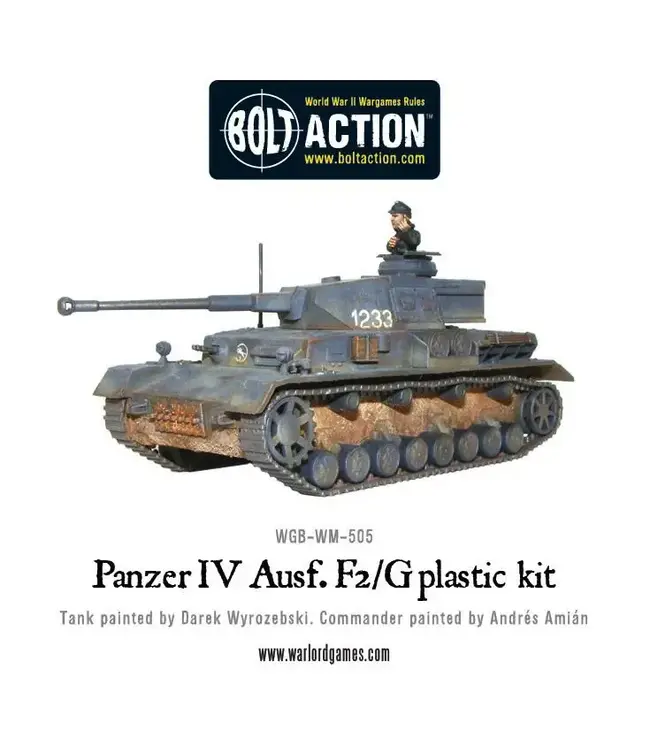 Bolt Action Panzer IV Ausf. F1/G/H Medium Tank