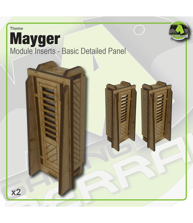 MAD Gaming Terrain MR Insert Module - Basic Detailed Panel