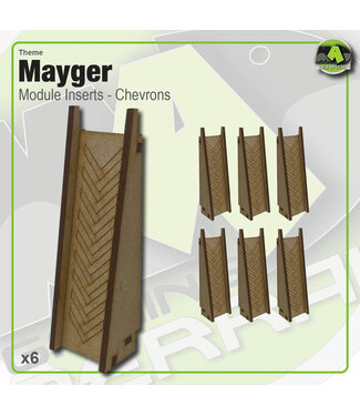 MAD Gaming Terrain MR Insert Module - Chevrons