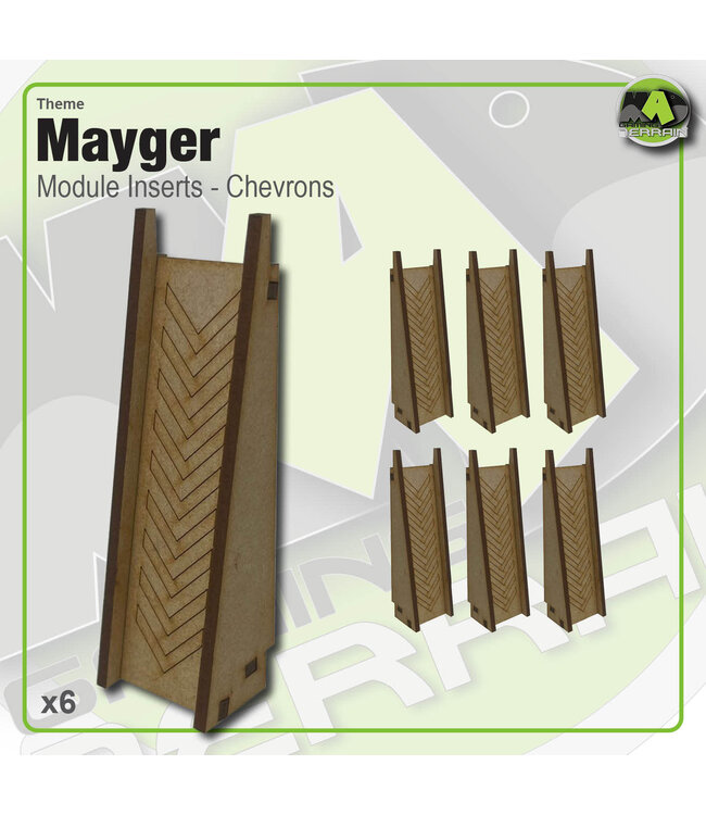MAD Gaming Terrain MR Insert Module - Chevrons