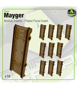 MAD Gaming Terrain MR Basic Module Insert - Plated Panel