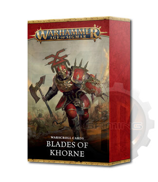Age Of Sigmar Warscroll Cards: Blades Of Khorne