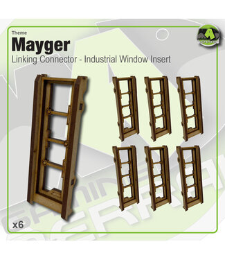MAD Gaming Terrain MR - LC Industrial Window Insert