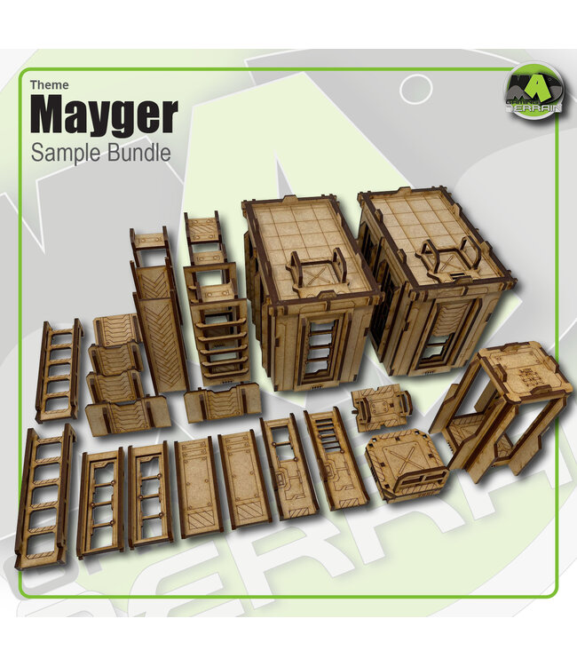 MAD Gaming Terrain Mayger Range Sample bundle