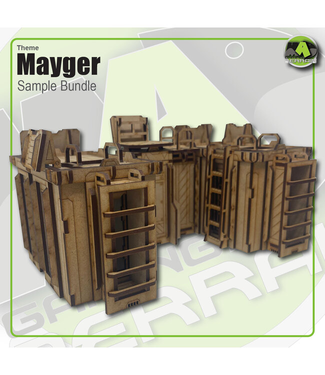 MAD Gaming Terrain Mayger Range Sample bundle
