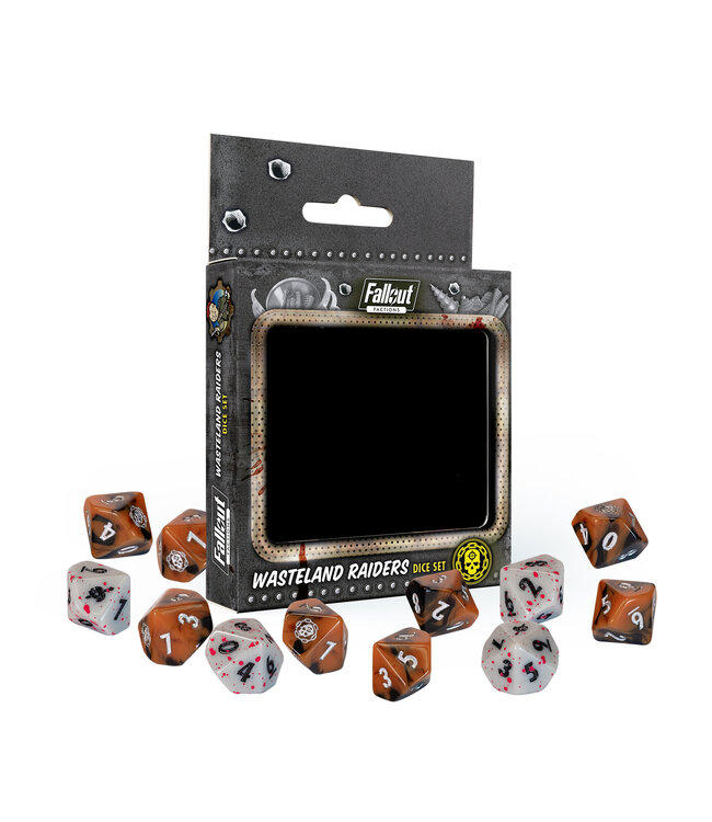 Fallout Fallout:Factions - Dice Sets:Wasteland Raiders
