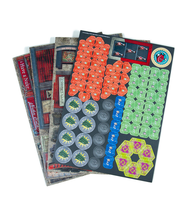 Fallout Fallout Factions: Tokens and Terrain Pack 1