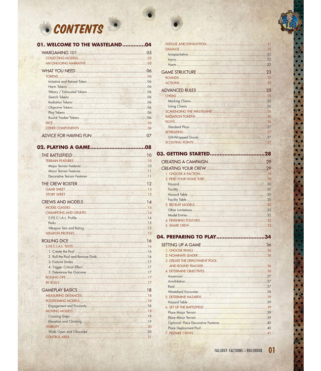 Fallout Fallout Factions: Core Rulebook