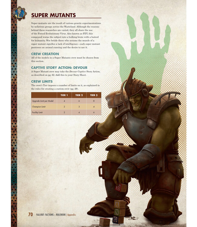 Fallout Fallout Factions: Core Rulebook