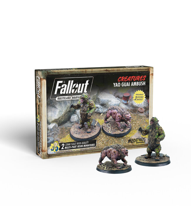 Fallout Creatures: Yao Guai Ambush