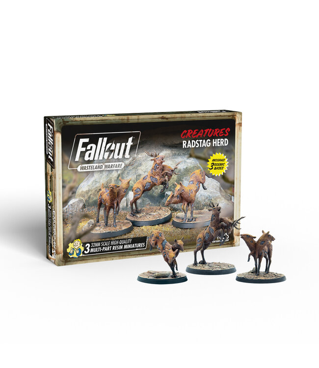 Fallout Creatures: Radstag Herd