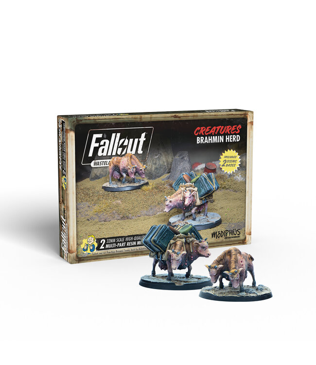 Fallout Creatures: Brahmin Herd
