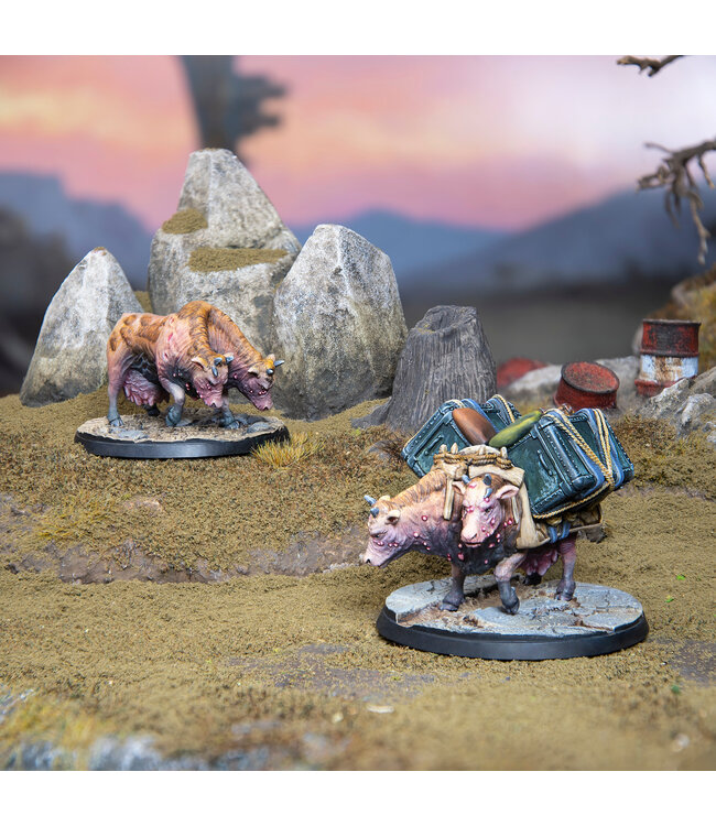 Fallout Creatures: Brahmin Herd