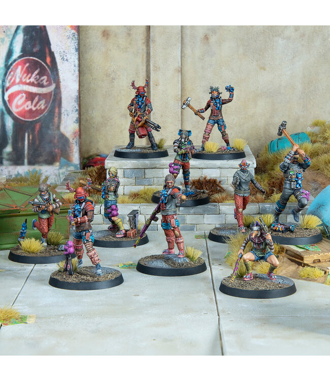 Fallout Fallout: Miniatures - Raiders: The Pack