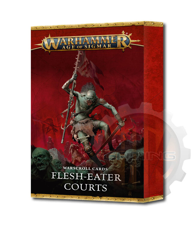 Age Of Sigmar Warscroll Cards:Flesh-Eater Courts
