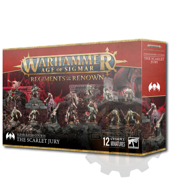 Age Of Sigmar Flesh-Eater Courts: The Scarlet Jury