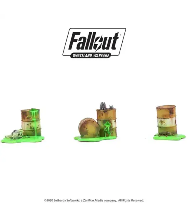 Fallout Terrain Expansion: Radioactive Containers