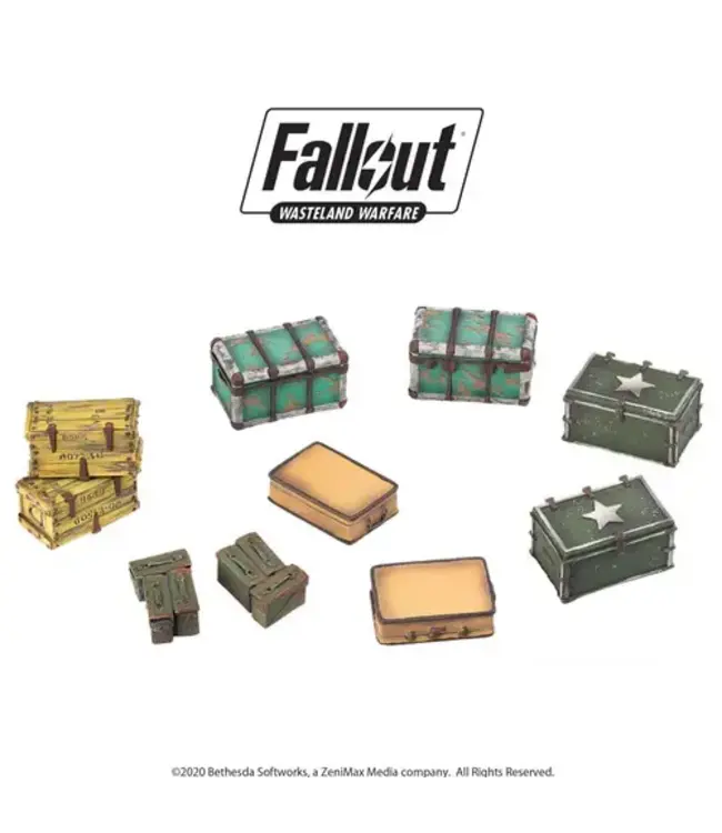 Fallout Wasteland Warfare - Cases and Crates