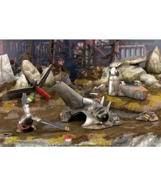 Fallout Fallout: Wasteland Warfare - Crashed Vertibird
