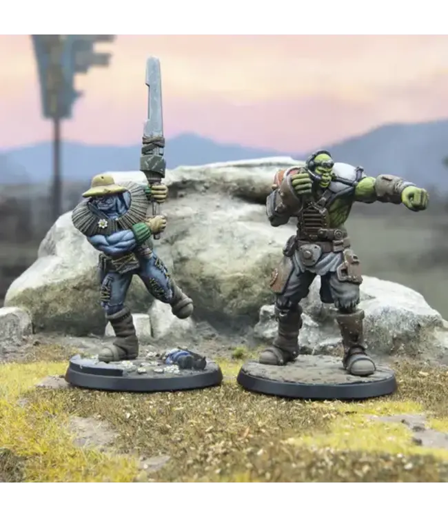 Fallout Super Mutants: Marcus and Lily