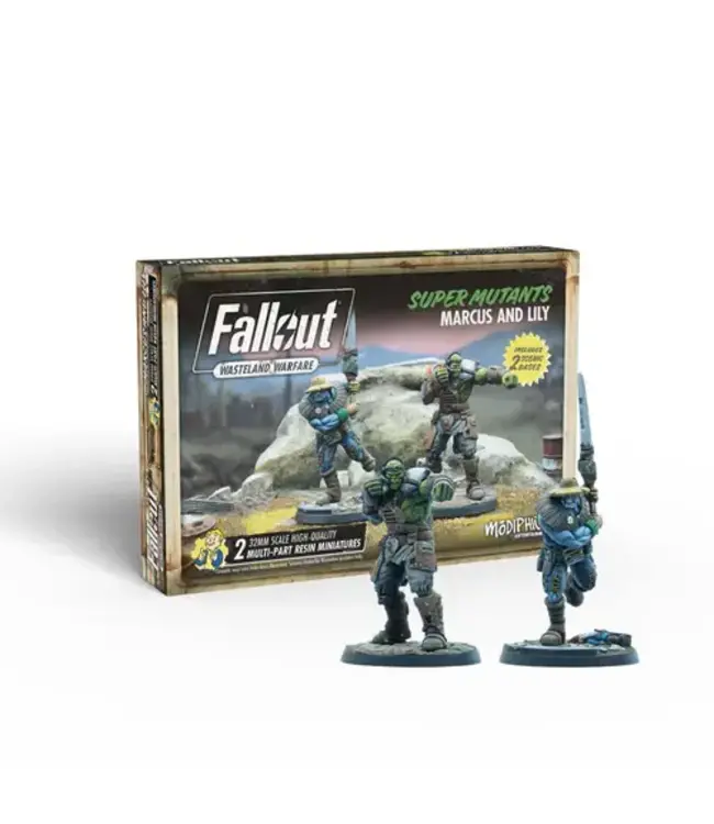 Fallout Super Mutants: Marcus and Lily