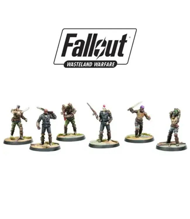 Fallout Raiders: Raiders, Scavvers & Psychos