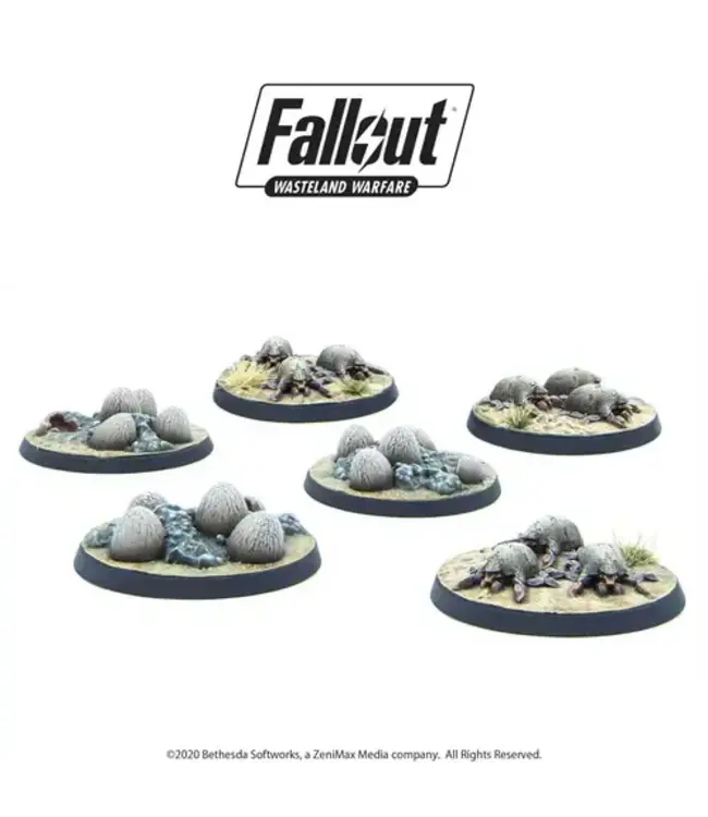 Fallout Creatures: Mirelurk Hatchlings + Eggs