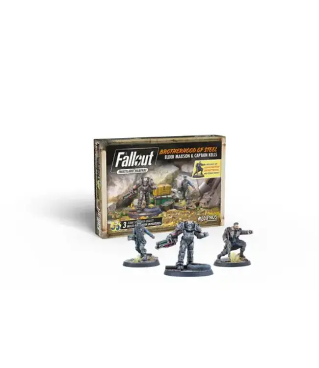Fallout Brotherhood of Steel: Elder Maxson and Captain Kells