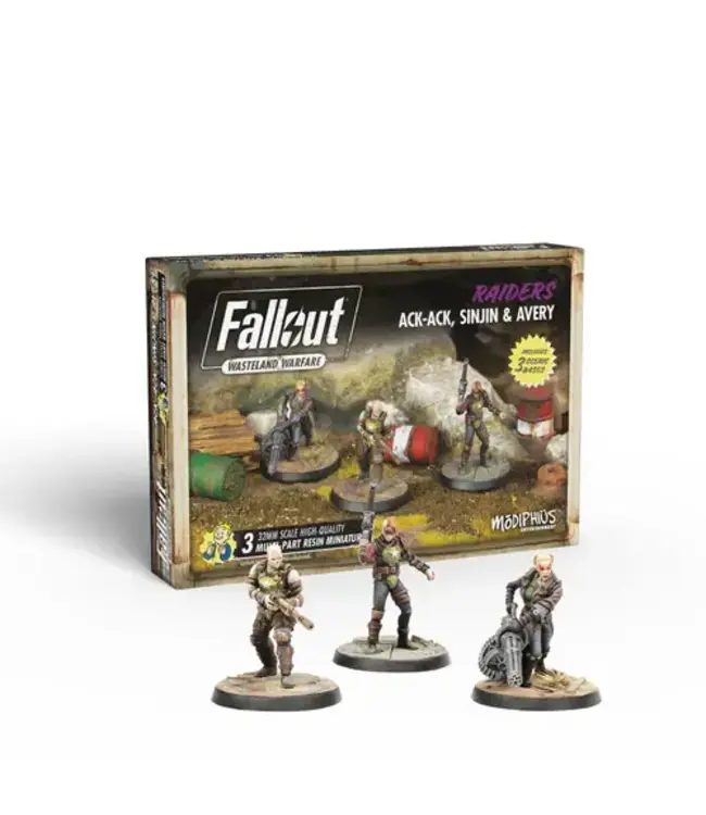 Fallout Raiders: Ack Ack, Sinjin & Avery