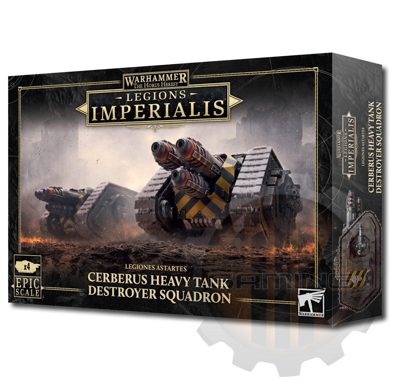 Games Workshop - Legions Imperialis: Leman Russ Tank Squadron (Epic Scale) - Horus Heresy Miniatures - View #4