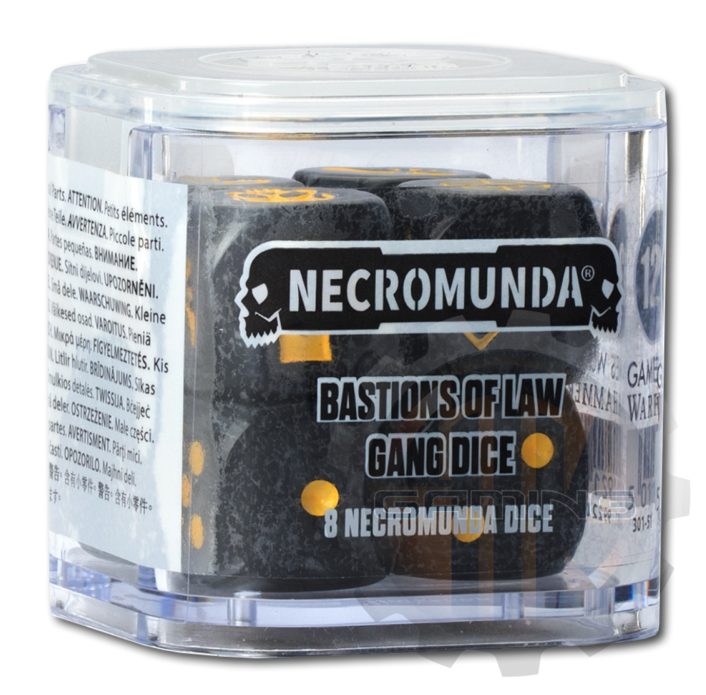 Necromunda: Bastions Of Law Gang Dice Set - 4Tk Gaming