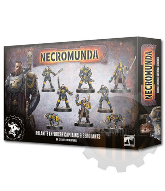 Necromunda Palanite Enforcer Captains & Sergeants