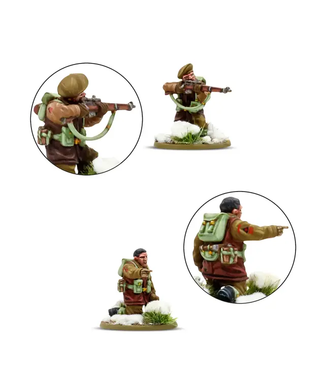Bolt Action British & Canadian infantry (Winter) Platoon