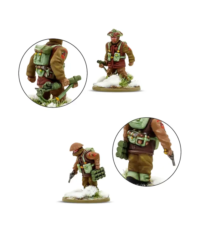 Bolt Action British & Canadian infantry (Winter) Platoon