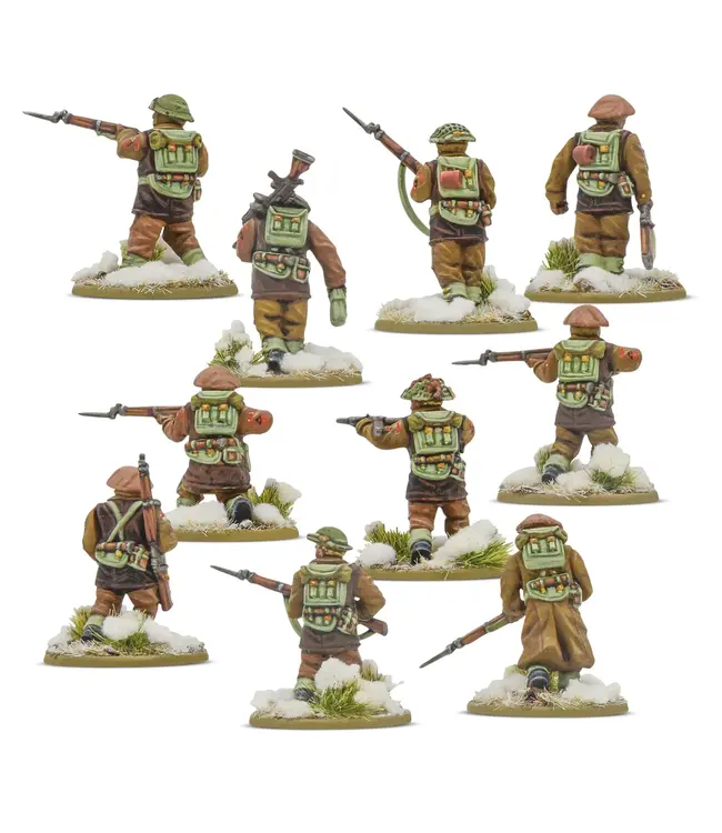Bolt Action British & Canadian Infantry (Winter) Starter Army "Crossing The Rhine"