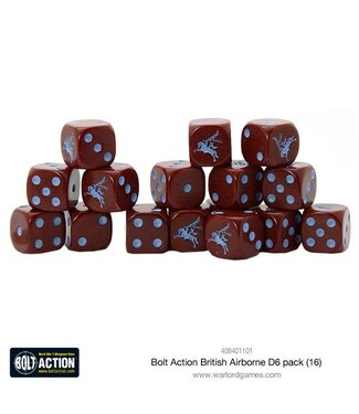 Bolt Action British Airborne D6 Dice (16)