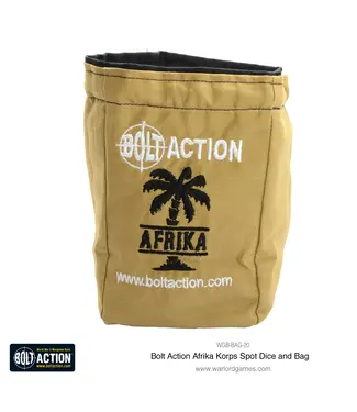 Bolt Action Afrika Korp Dice bag